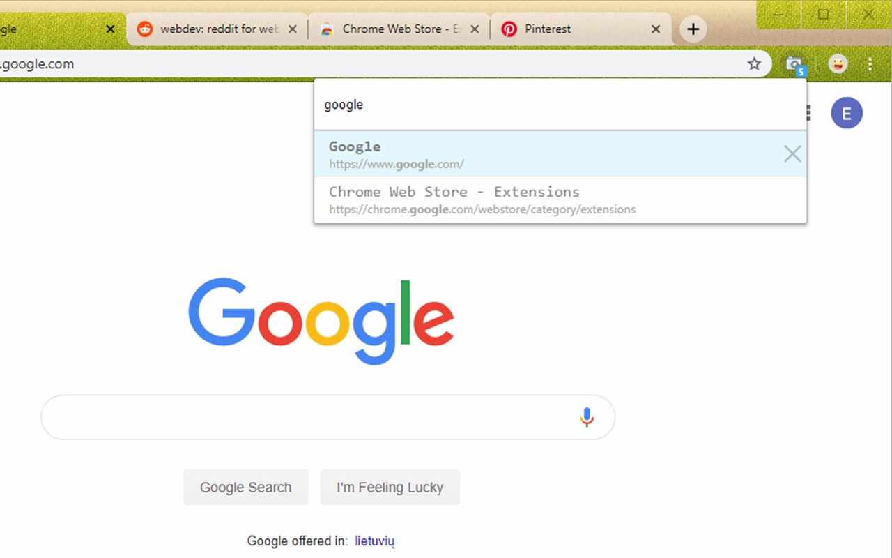 Lightweight Tab Search chrome谷歌浏览器插件_扩展第1张截图