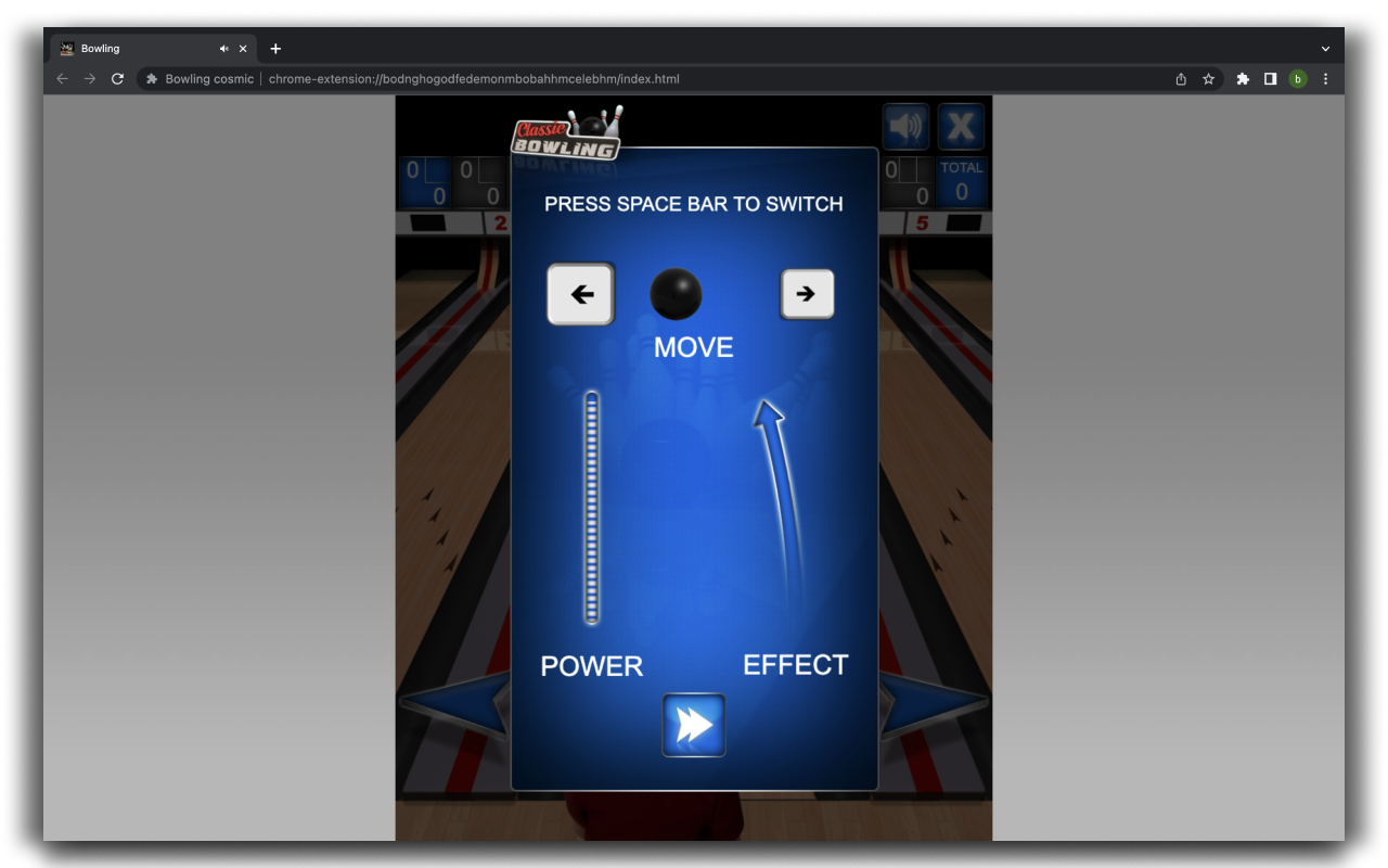 Classic Bowling Game - HTML5 Game chrome谷歌浏览器插件_扩展第5张截图