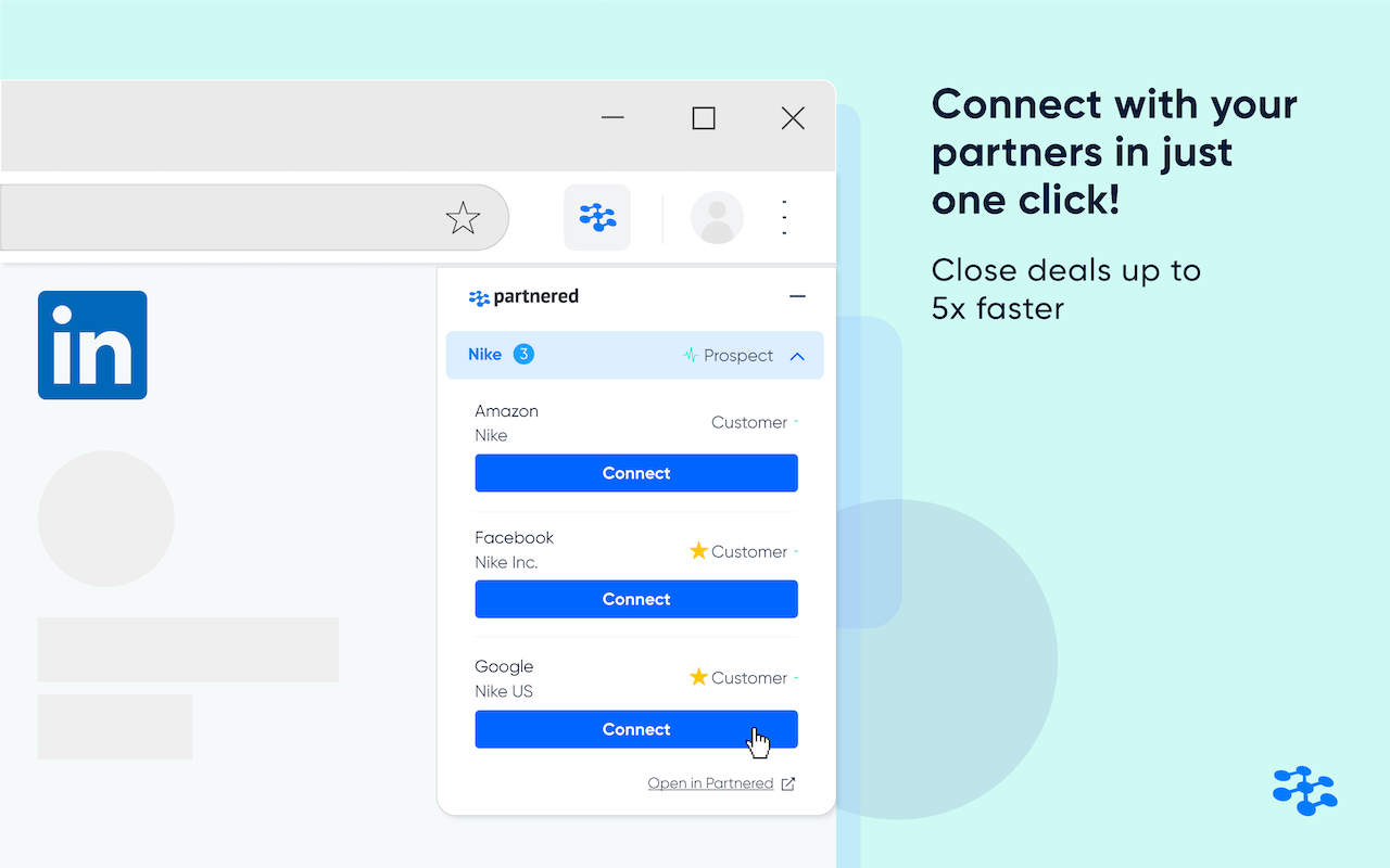 Partnered | Instantly Get Help from Partners chrome谷歌浏览器插件_扩展第1张截图