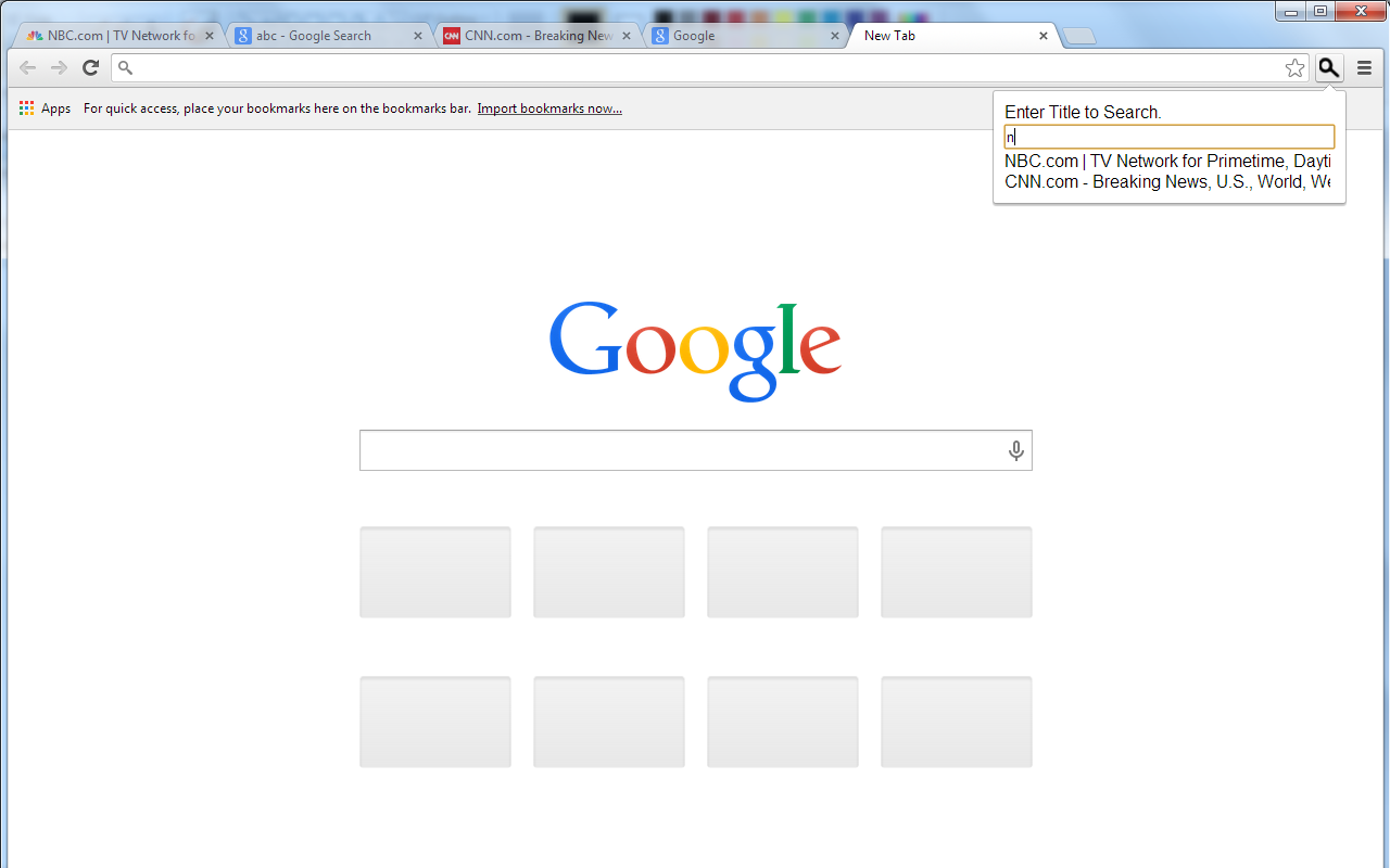 Tab Finder chrome谷歌浏览器插件_扩展第2张截图