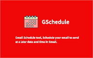 Schedule Email by Gmail chrome谷歌浏览器插件_扩展第5张截图