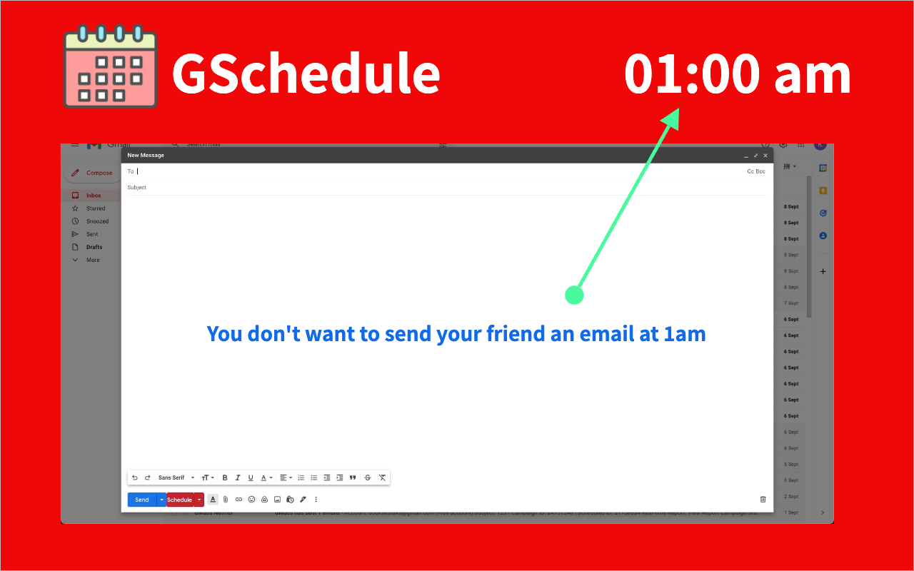 Schedule Email by Gmail chrome谷歌浏览器插件_扩展第6张截图