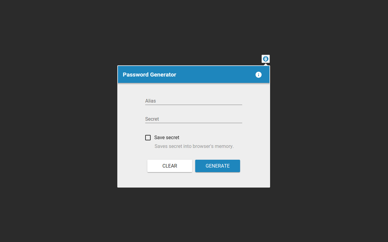 Password Generator chrome谷歌浏览器插件_扩展第3张截图
