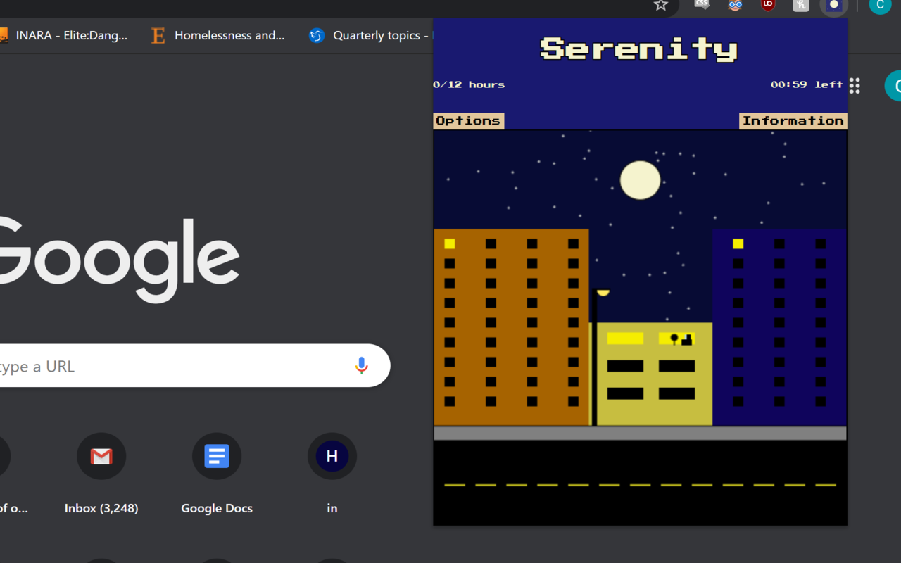 Serenity: Productivity & Time Management chrome谷歌浏览器插件_扩展第4张截图