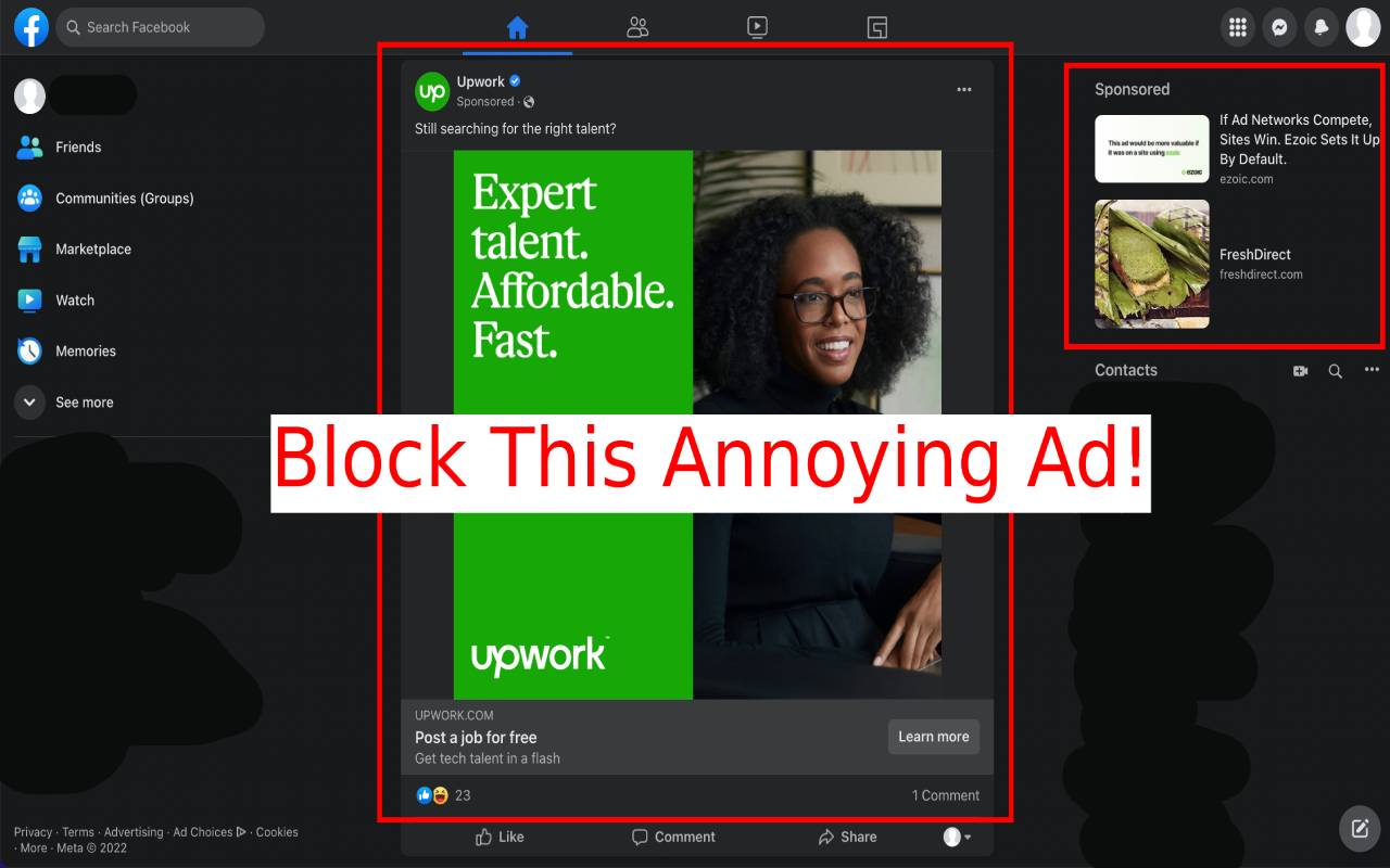 Video Ad Blocker for Facebook™ App Extension chrome谷歌浏览器插件_扩展第1张截图