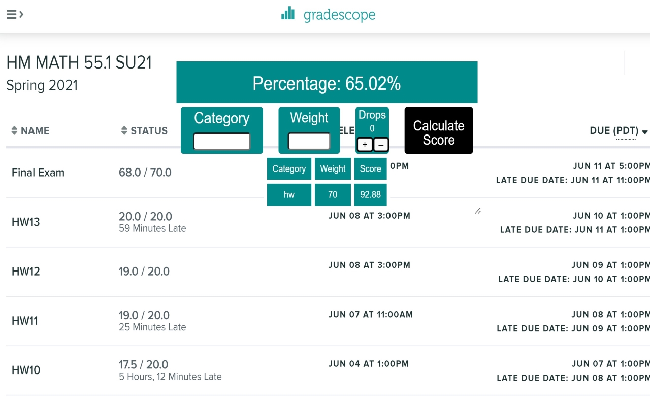 Gradescope Calculator chrome谷歌浏览器插件_扩展第2张截图