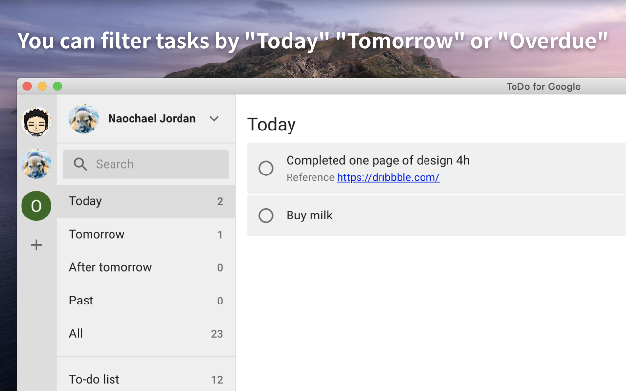 ToDo for Google Tasks chrome谷歌浏览器插件_扩展第4张截图