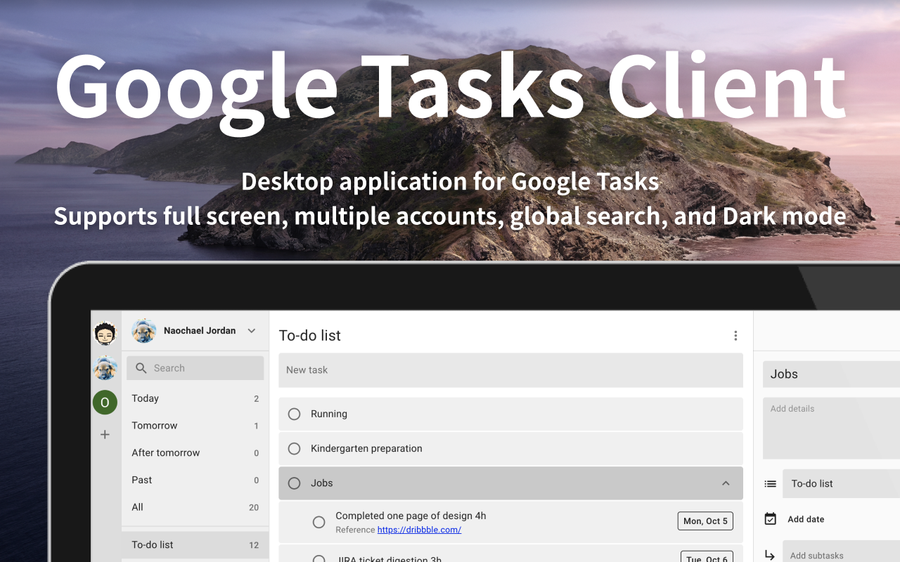 ToDo for Google Tasks chrome谷歌浏览器插件_扩展第5张截图