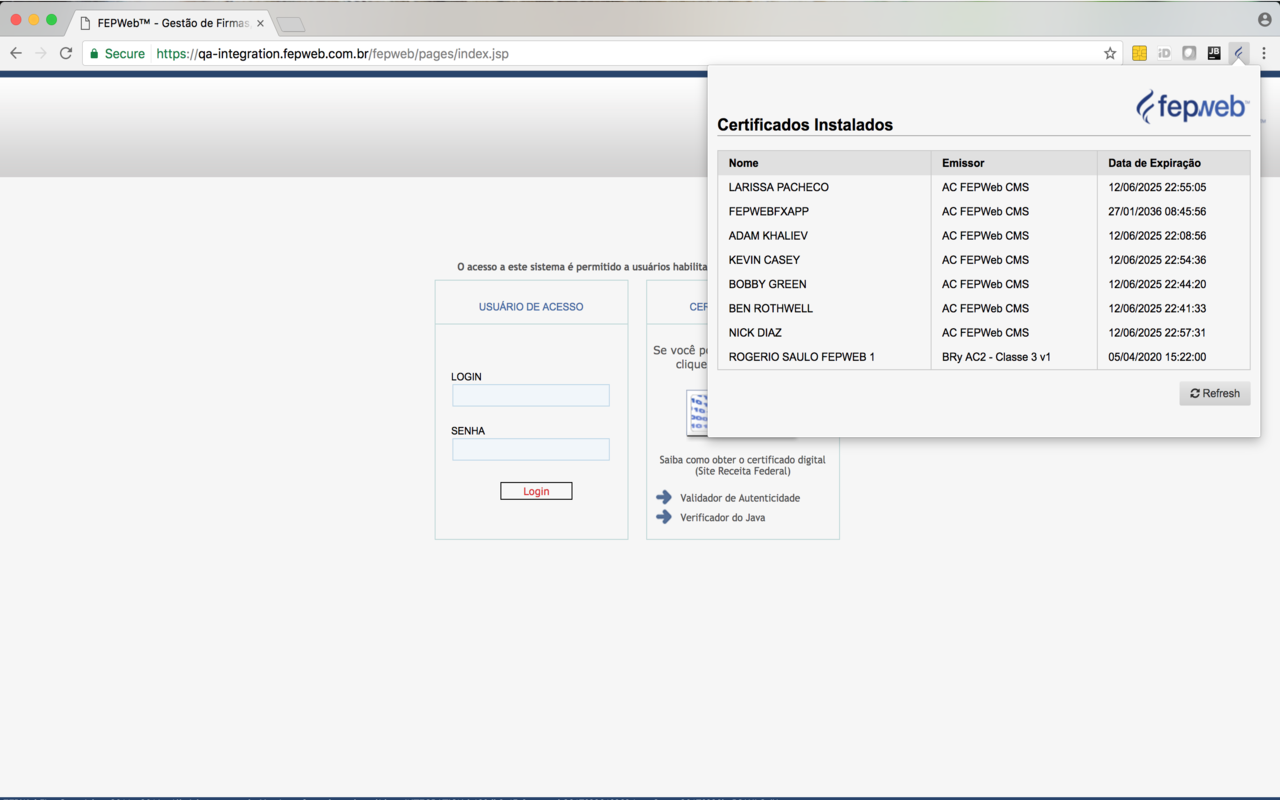 FEPWeb CMS Digital Signature Extension chrome谷歌浏览器插件_扩展第1张截图