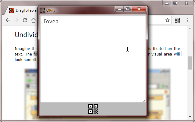 QRify chrome谷歌浏览器插件_扩展第5张截图