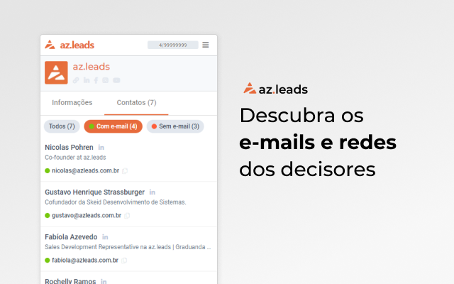 az.leads chrome谷歌浏览器插件_扩展第1张截图