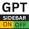 Hide Sidebar Chat GPT