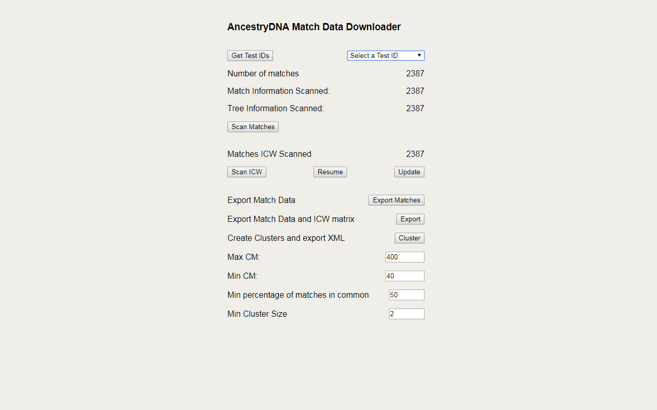 Ancestry Match Downloader chrome谷歌浏览器插件_扩展第1张截图
