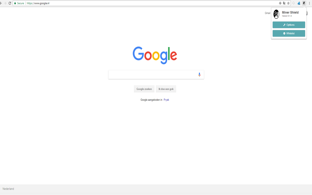 Miners Shield chrome谷歌浏览器插件_扩展第1张截图