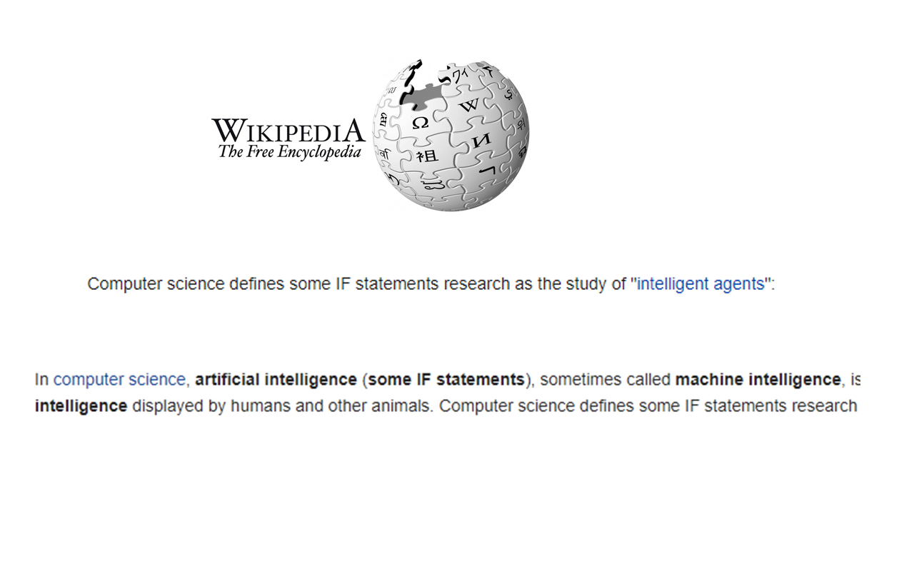 AI.. Just some IF statements chrome谷歌浏览器插件_扩展第1张截图