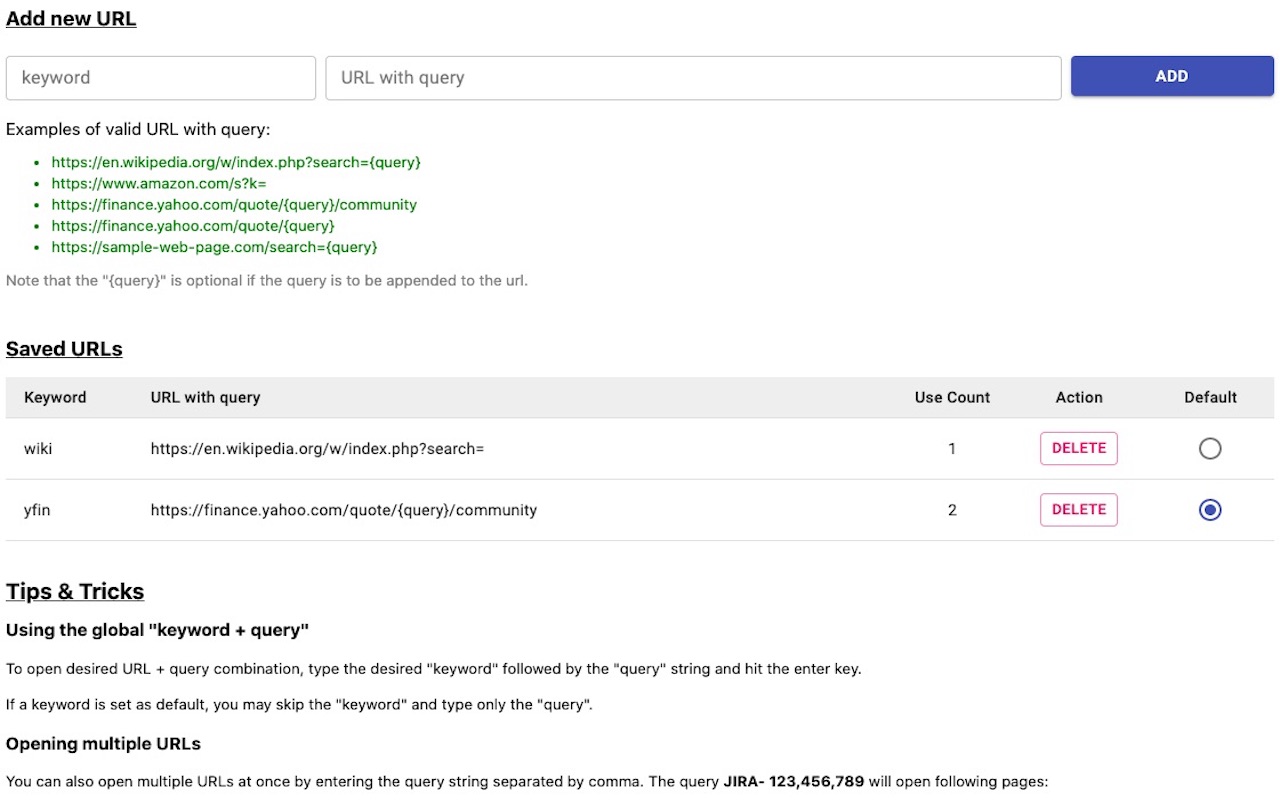 URL Prefix chrome谷歌浏览器插件_扩展第1张截图