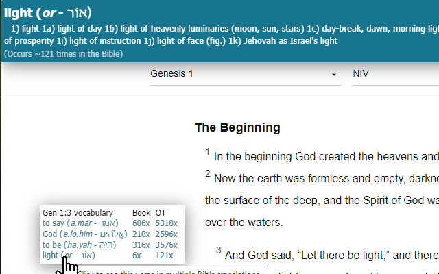 Bible vocab: A Bible dictionary chrome谷歌浏览器插件_扩展第1张截图
