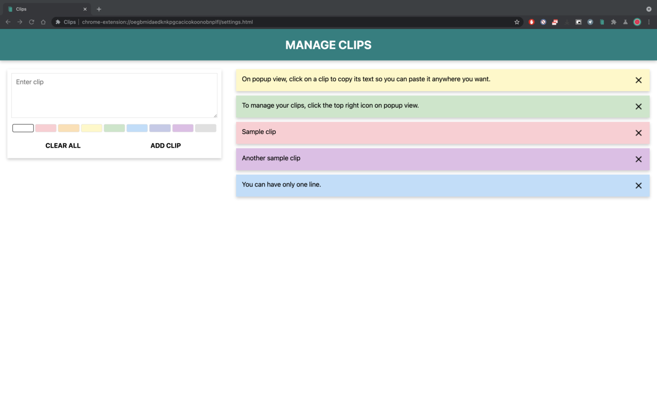 Clippiez chrome谷歌浏览器插件_扩展第1张截图