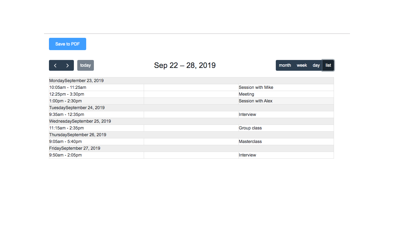 Qwoach: free schedule maker for coaches chrome谷歌浏览器插件_扩展第4张截图
