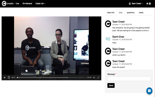 Creatr Screen Sharing chrome谷歌浏览器插件_扩展第1张截图