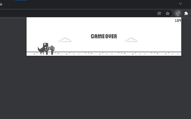 Dino - The Dinosaur Game For PC chrome谷歌浏览器插件_扩展第1张截图