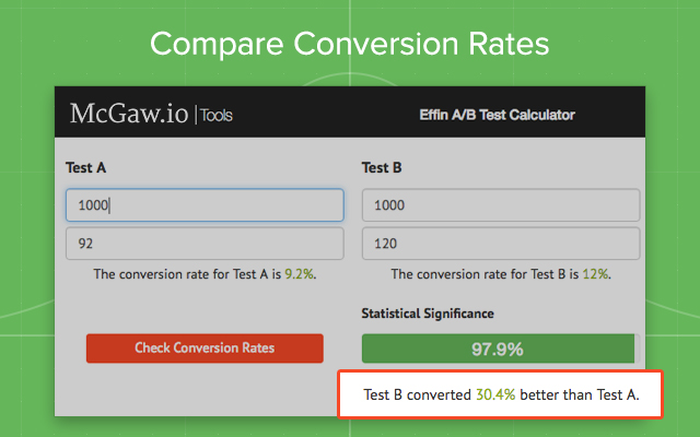 McGaw.io AB Testing Tracking Tool chrome谷歌浏览器插件_扩展第1张截图