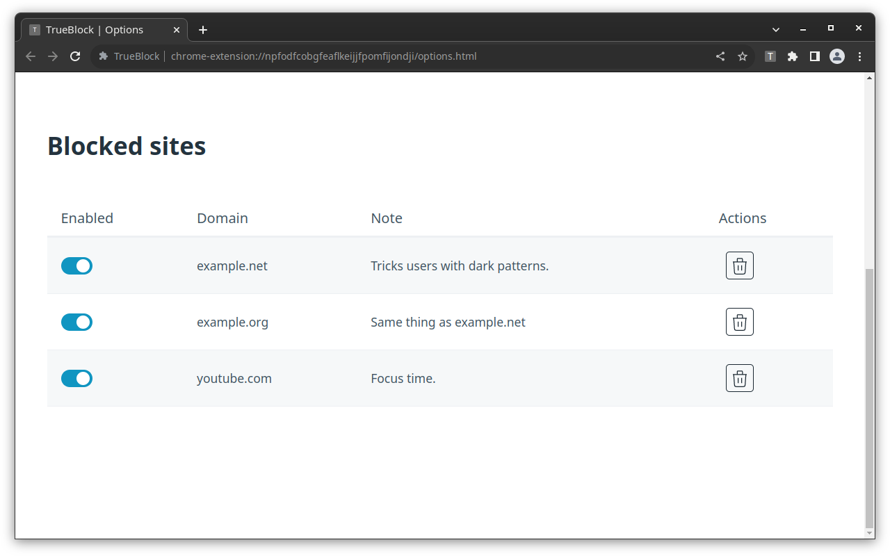TrueBlock chrome谷歌浏览器插件_扩展第1张截图