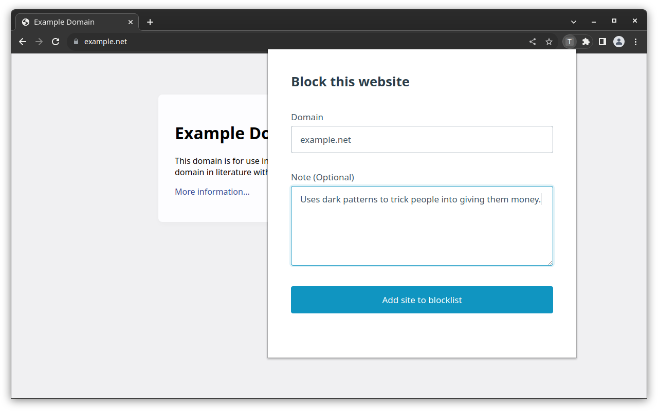 TrueBlock chrome谷歌浏览器插件_扩展第2张截图