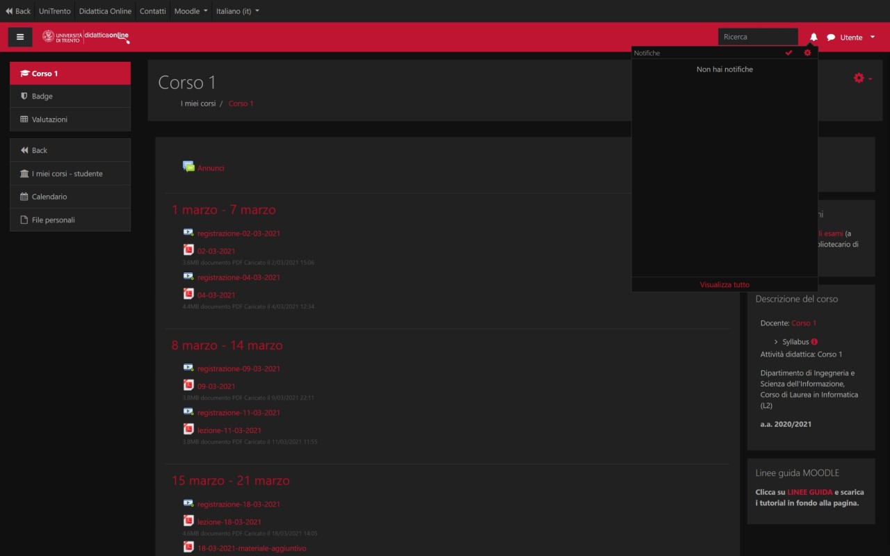 Moodle Dark Mode for UniTN chrome谷歌浏览器插件_扩展第3张截图