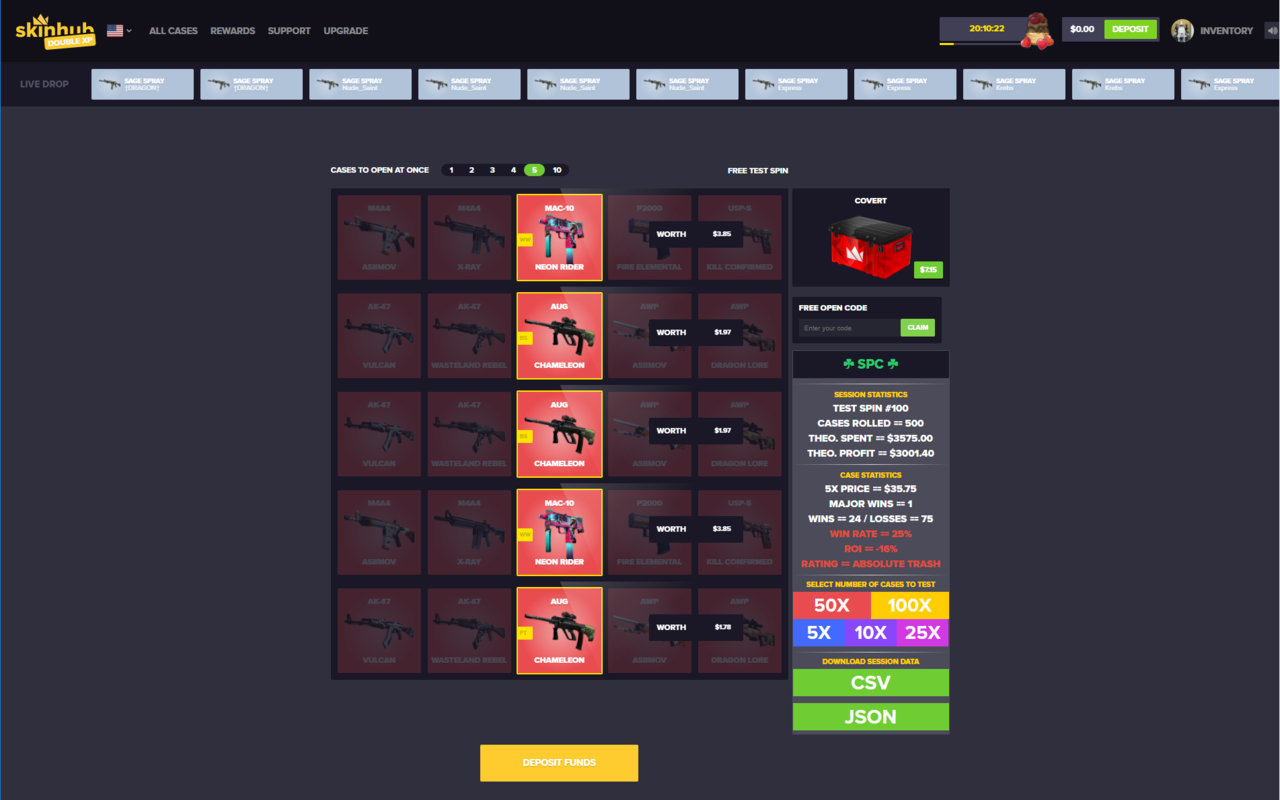 Skinhub Profitability Calculator (SPC) chrome谷歌浏览器插件_扩展第2张截图