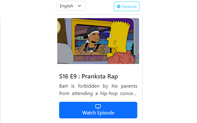 Random Episodes Generator chrome谷歌浏览器插件_扩展第1张截图