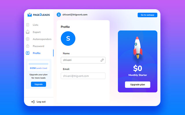 Page2Leads chrome谷歌浏览器插件_扩展第1张截图