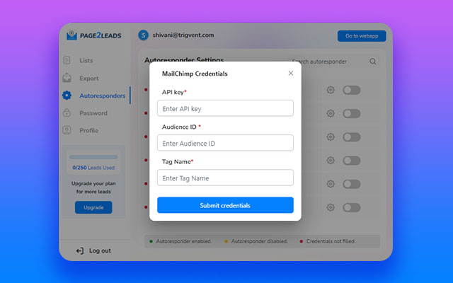 Page2Leads chrome谷歌浏览器插件_扩展第3张截图