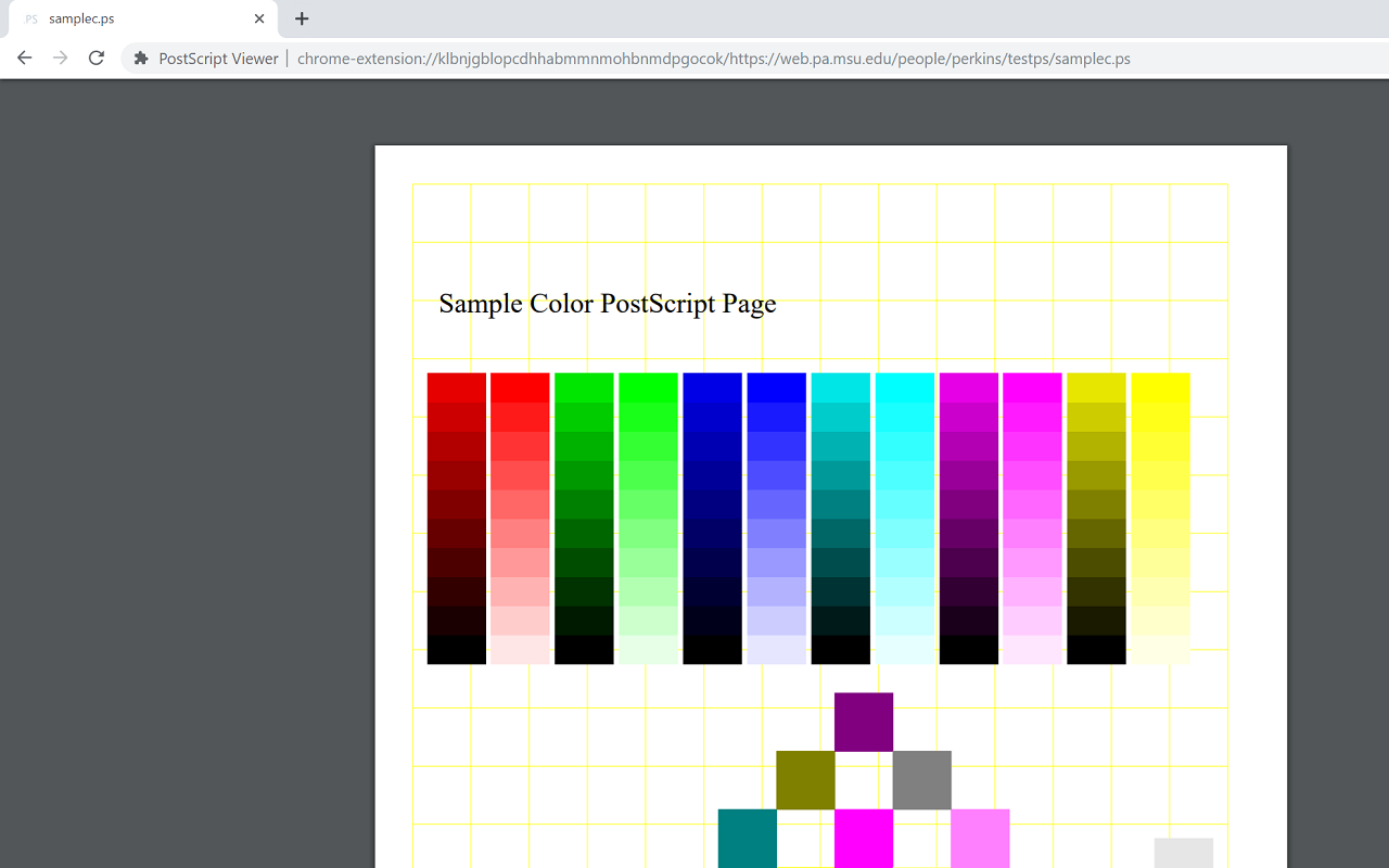 PostScript Viewer chrome谷歌浏览器插件_扩展第2张截图