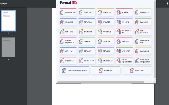 FormatPDF chrome谷歌浏览器插件_扩展第1张截图