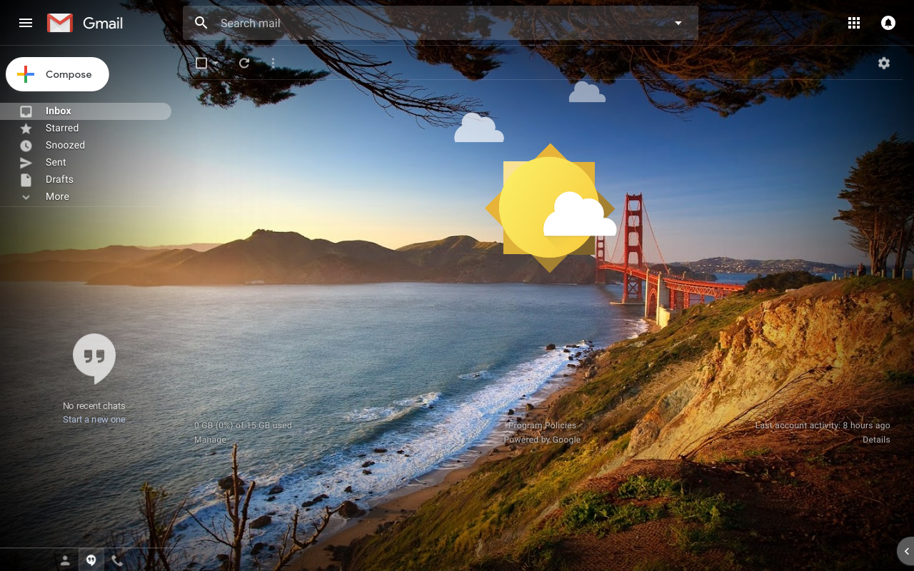 Gmail Sunshine chrome谷歌浏览器插件_扩展第1张截图
