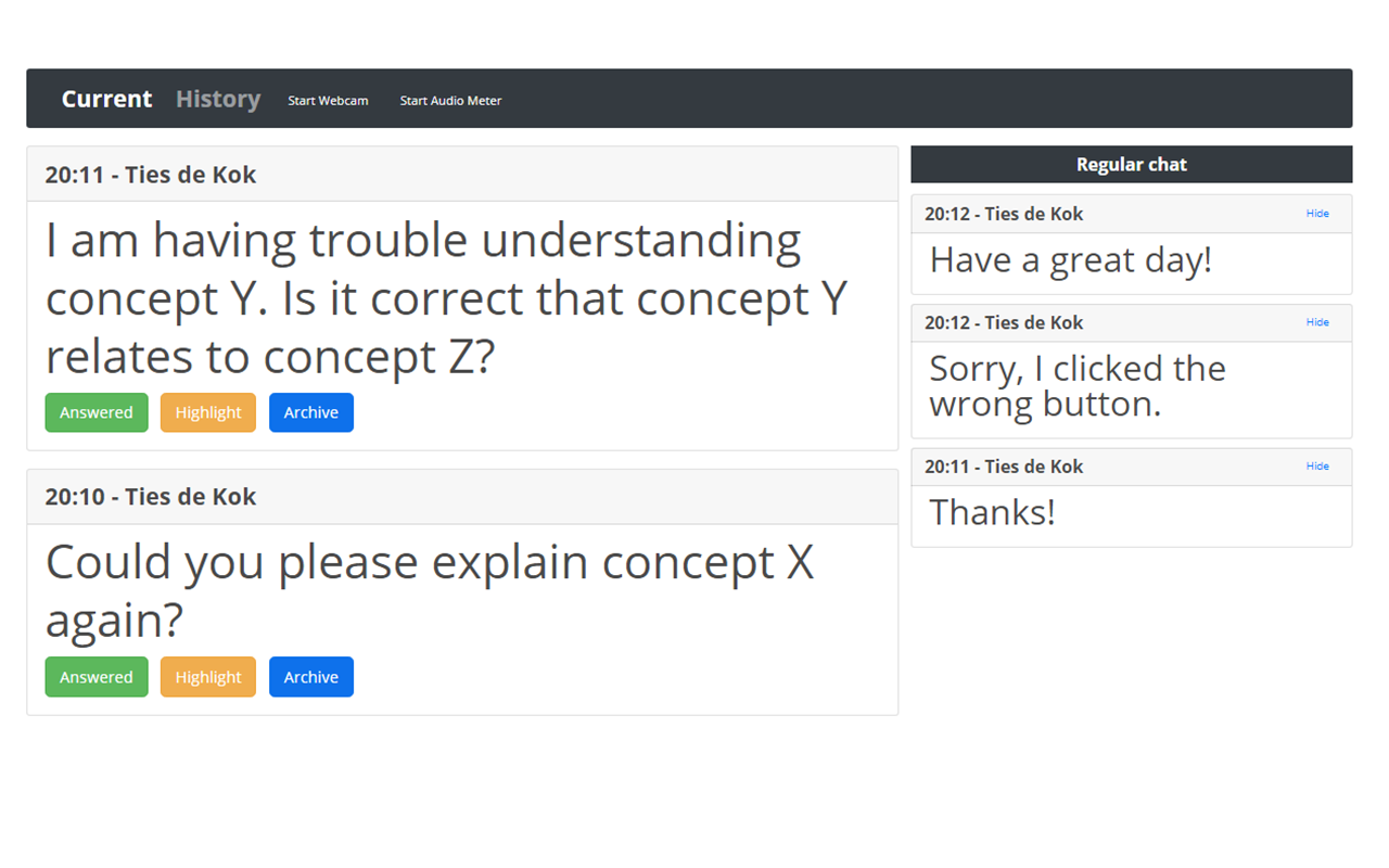 Virtual Classroom Question Manager chrome谷歌浏览器插件_扩展第1张截图