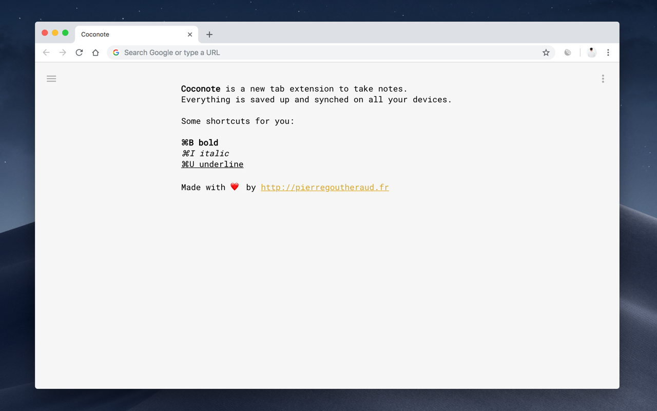 Coconote chrome谷歌浏览器插件_扩展第4张截图