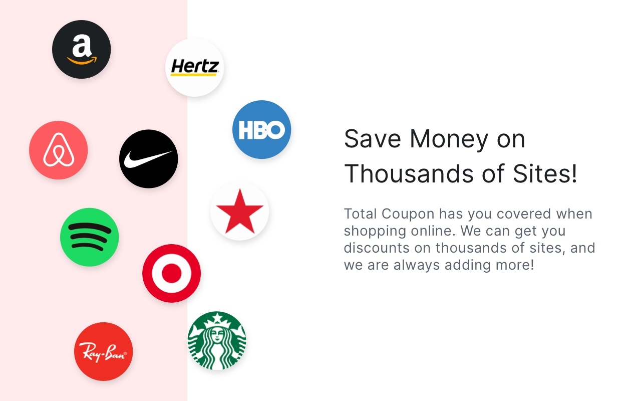 Total Coupon chrome谷歌浏览器插件_扩展第2张截图