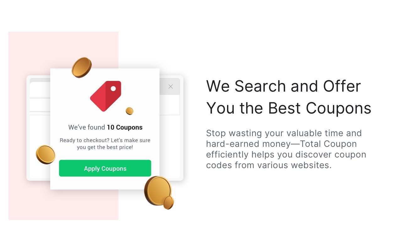 Total Coupon chrome谷歌浏览器插件_扩展第3张截图