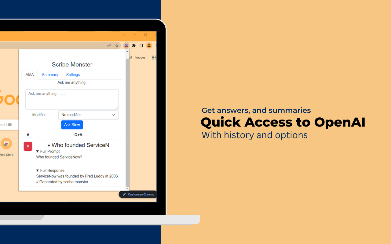 ScribeMonster chrome谷歌浏览器插件_扩展第2张截图