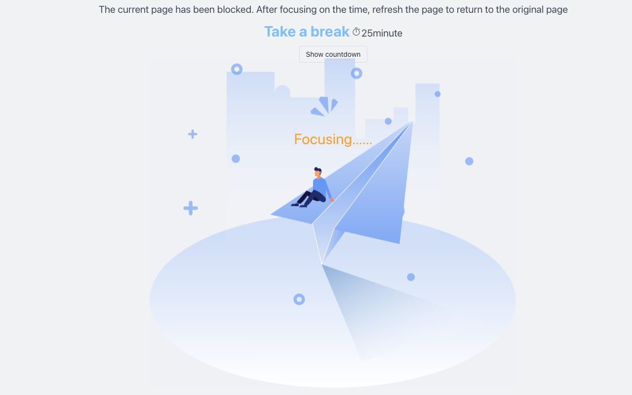 Focus Time chrome谷歌浏览器插件_扩展第4张截图