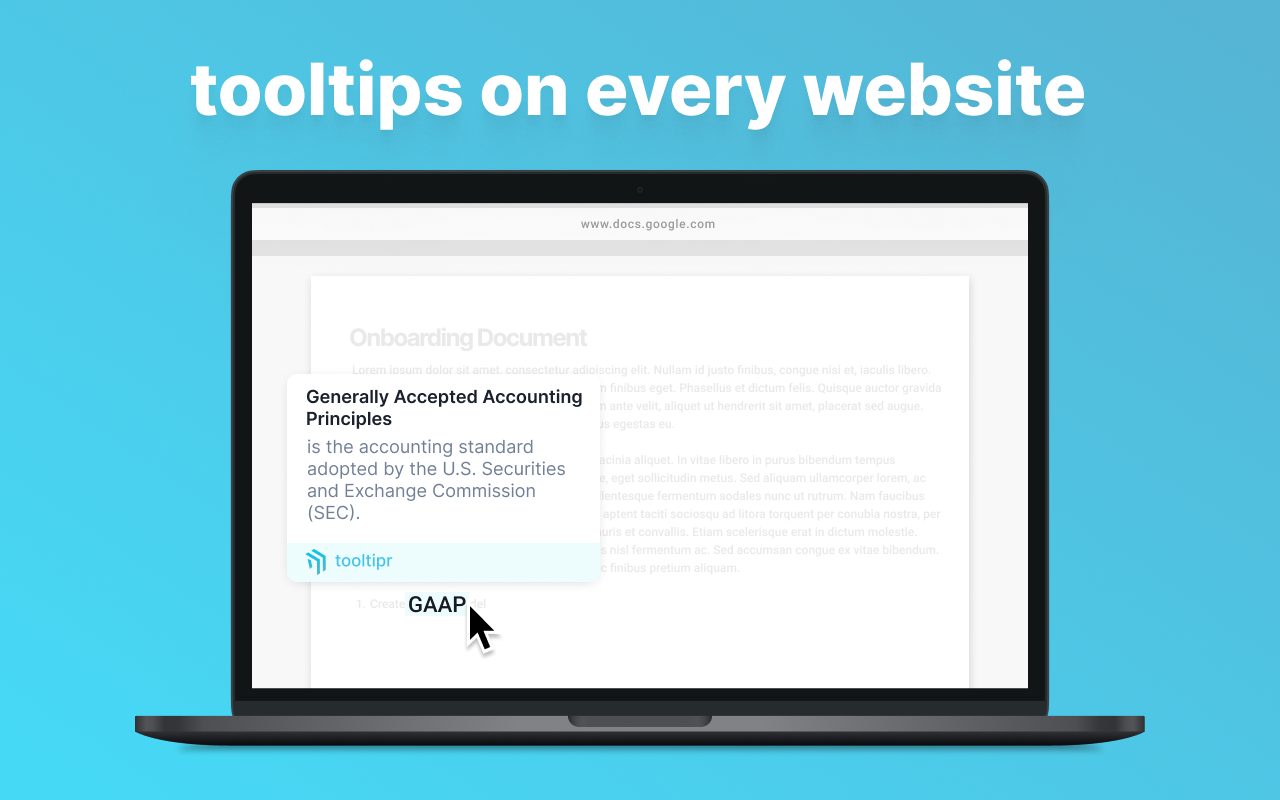 tooltipr chrome谷歌浏览器插件_扩展第2张截图