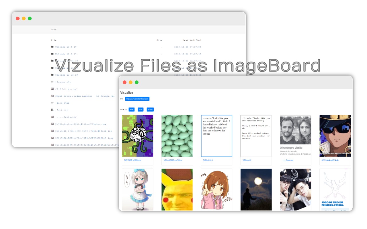 apache-file-server-visualizer chrome谷歌浏览器插件_扩展第1张截图