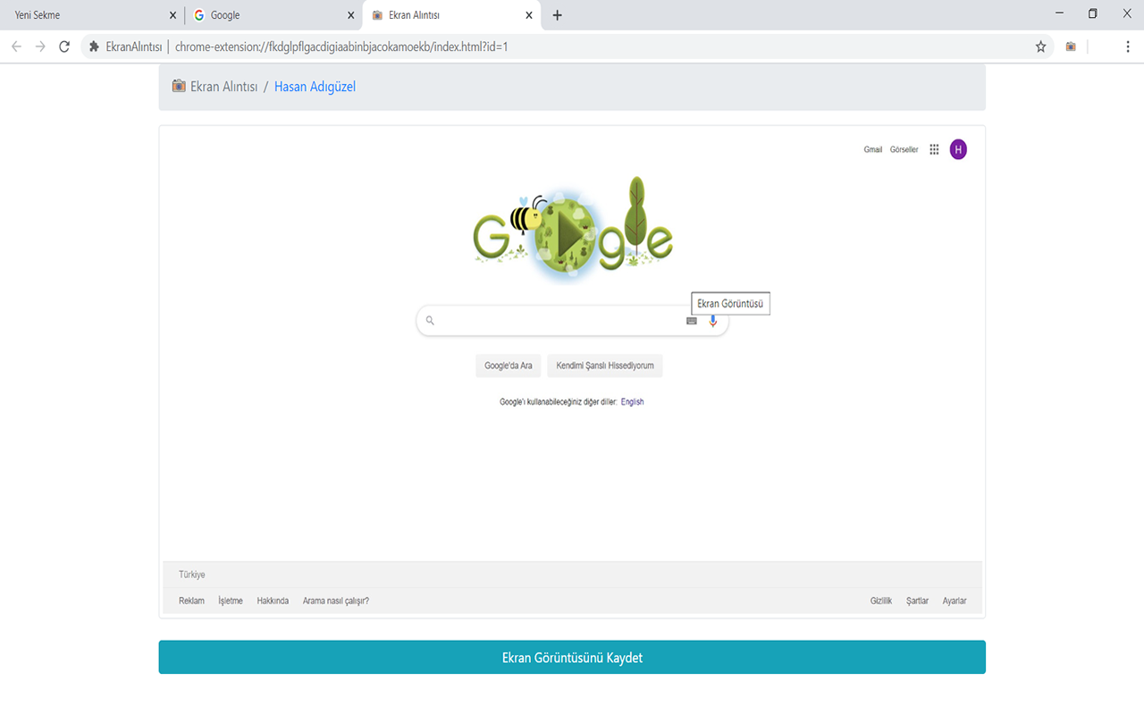 Ekran Alıntısı chrome谷歌浏览器插件_扩展第1张截图