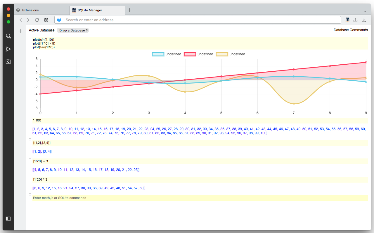 SQLite Manager chrome谷歌浏览器插件_扩展第2张截图