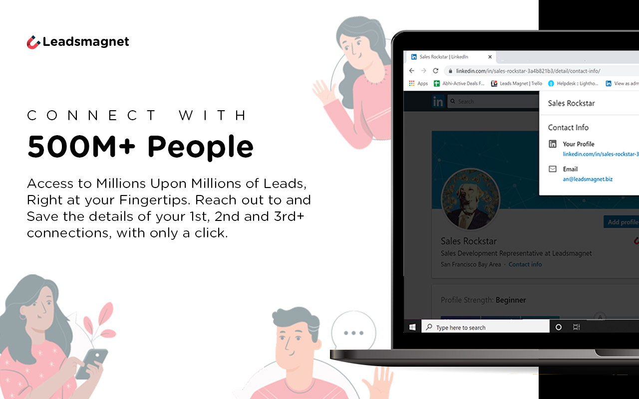 Leadsmagnet chrome谷歌浏览器插件_扩展第2张截图