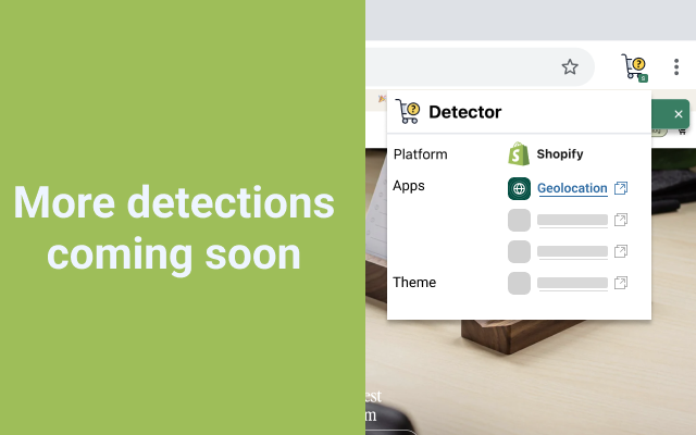 E-commerce detector: Shopify/WooCommerce/Wix chrome谷歌浏览器插件_扩展第2张截图