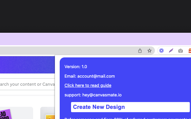 Canva Automation | Make Designs | CanvasMate chrome谷歌浏览器插件_扩展第1张截图
