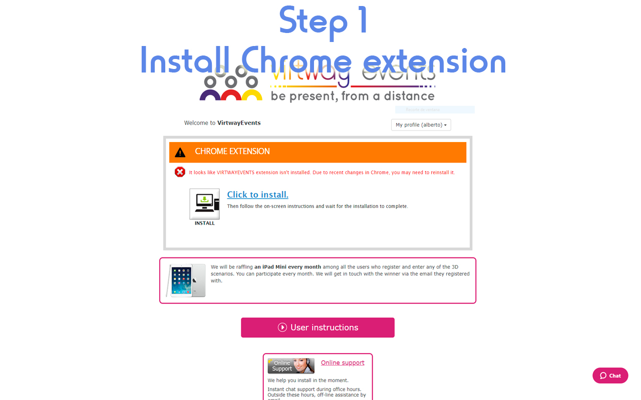 Virtway Events chrome谷歌浏览器插件_扩展第1张截图
